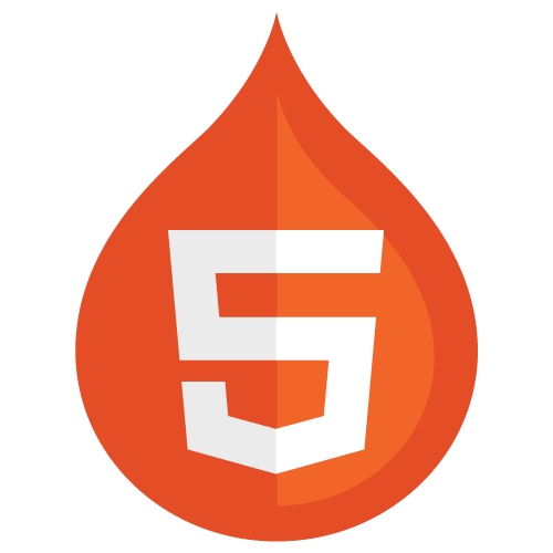 Drupal HTML 5 Logo